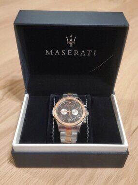 Maserati Two Tone Watch